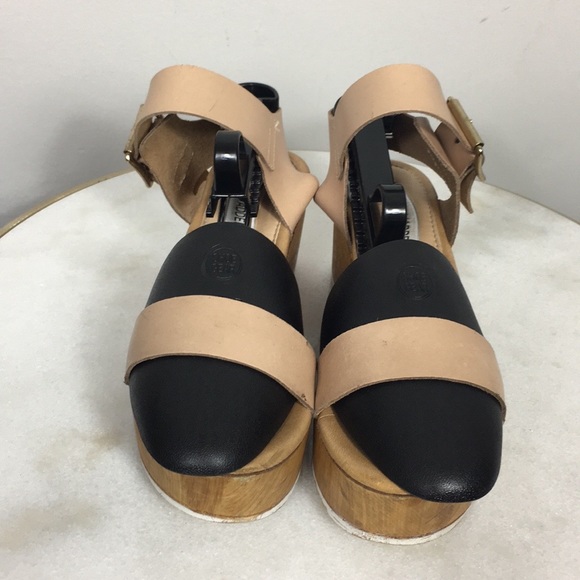 Steve Madden Cream Platform Sandal Heel Sz 6 - Picture 4 of 7